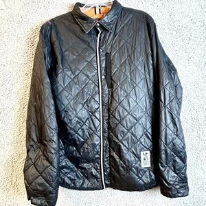 Chrome Industries Insulated Reversible Jacket Size XL Full Zip Orange Black